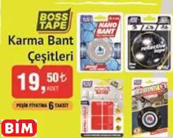 BOSS TAPE KARMA BANT ÇEŞİTLERİ